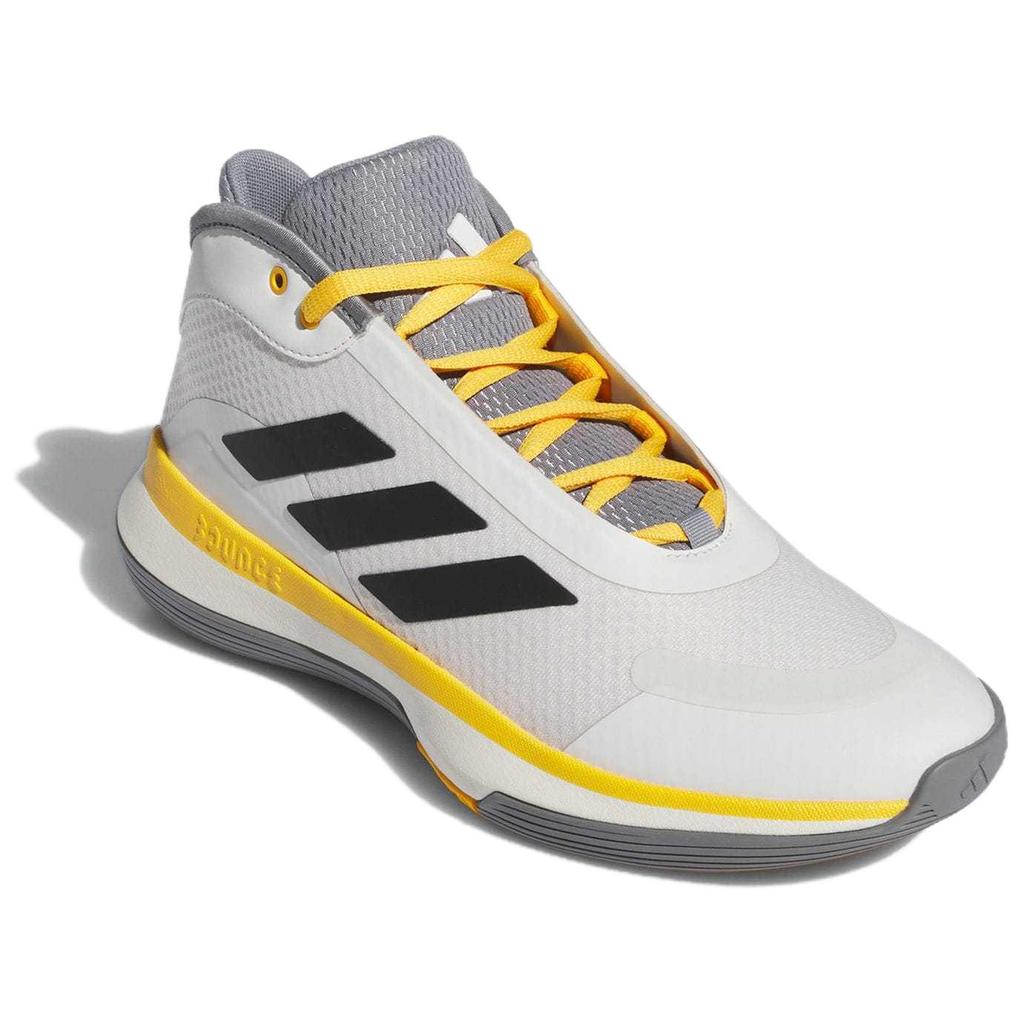 New Bounce Legends Adidas 'White Black Yellow' IE7847