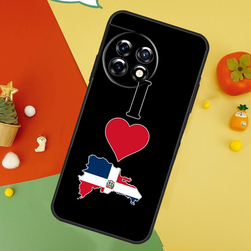 Dominican Republic Flag Case For OnePlus 9 10 Pro 11 12 13 15 13T 13R 12R 10T 8T Nord 5 CE 2 3 4 Lite N20 N30 Cover