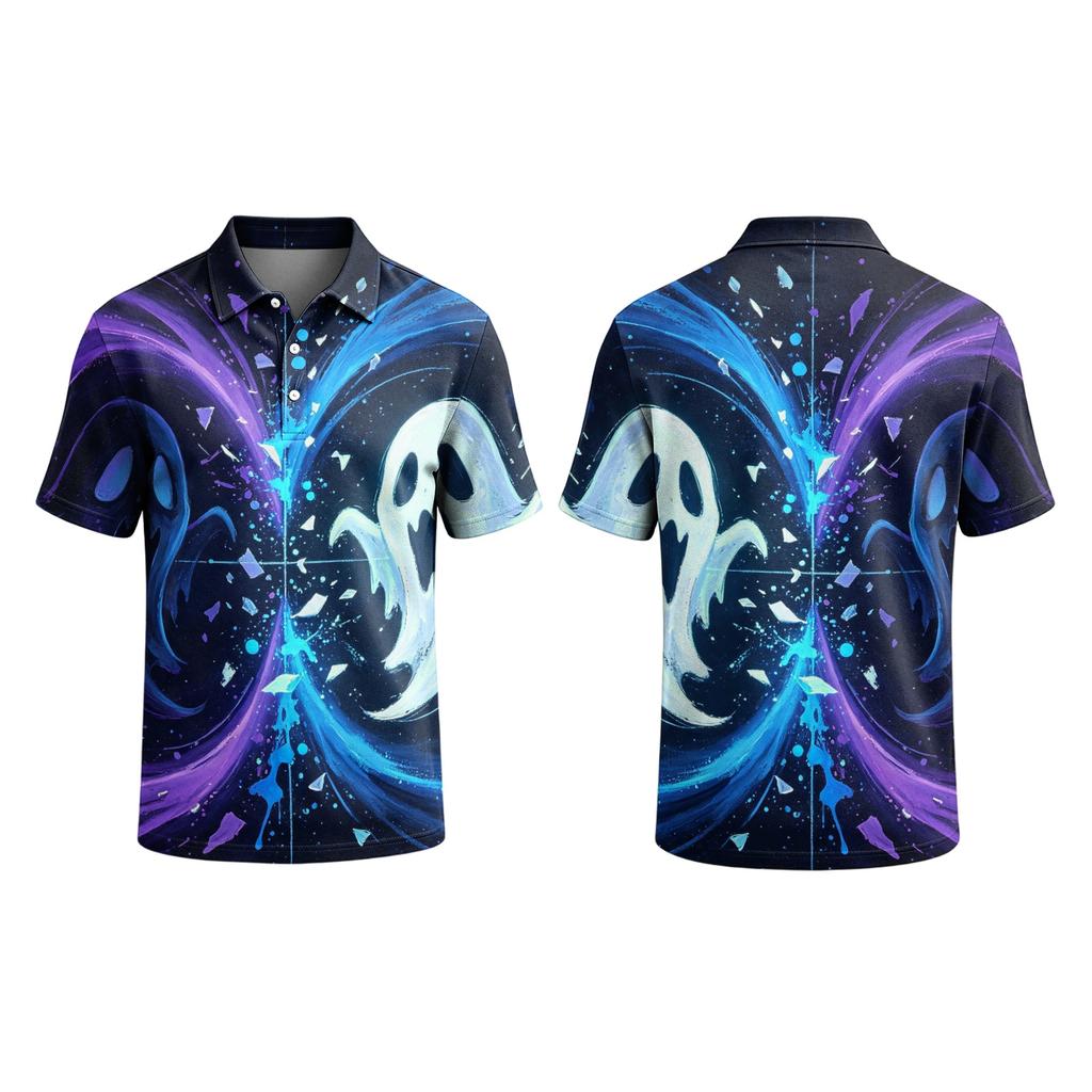 Men's Halloween Print Short Sleeve T-Shirt