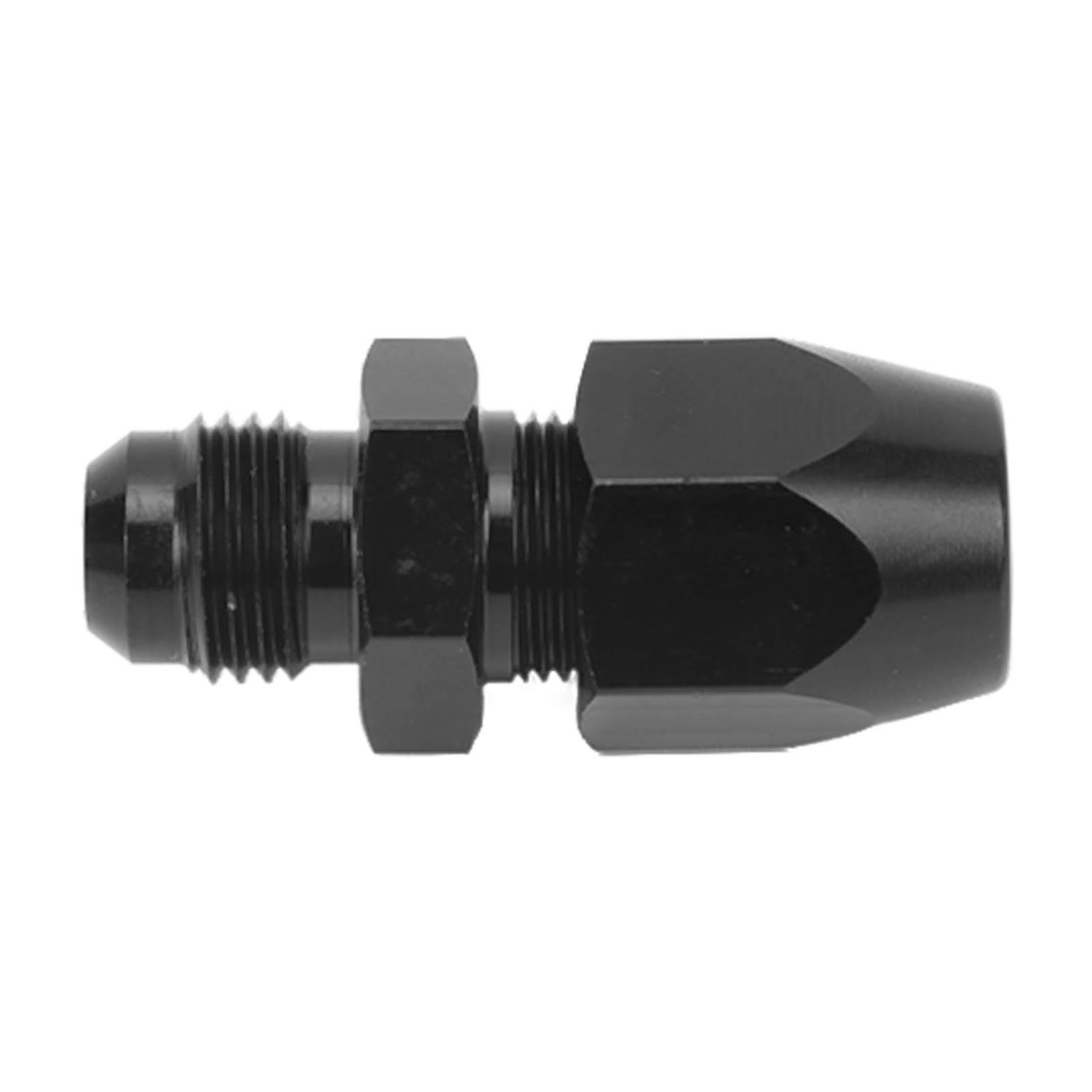 

6AN to 3 8in Hose Fuel Line Fitting Adapter Corrosion Proof Universal Fit Rail Line Connector