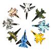 8Pcs Alloy Fighter Toys Ornament Souvenir Durability Decorative Toy Aircraft