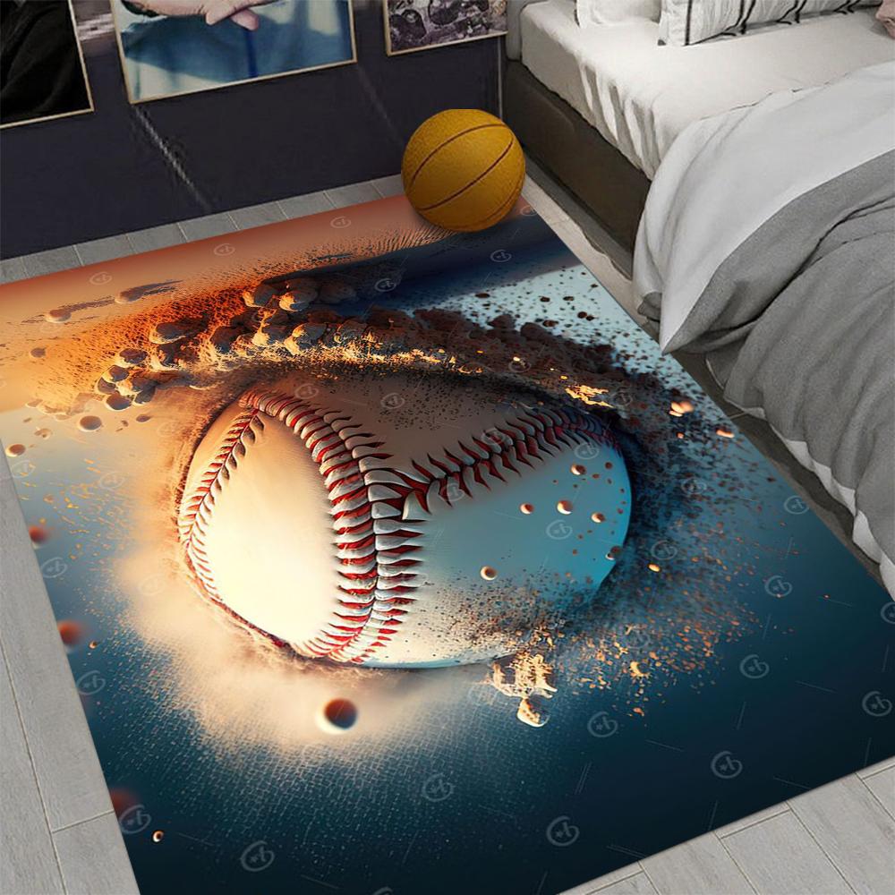 Football Basketball Carpet Floor Mat Living Room Sofa Sports Room Bed Carpet Bedroom Decoration Trend