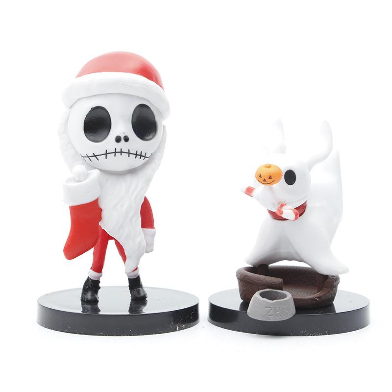 New Nightmare Before Christmas Jack Skellington Pvc Action Figure Collection Model Doll Toys For Children Gifts