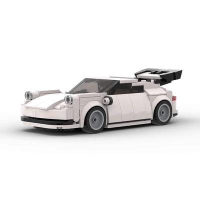 MOC 8-Wide Speed Classic Sports Car Model Small Particle Building Blocks Racing Toy
