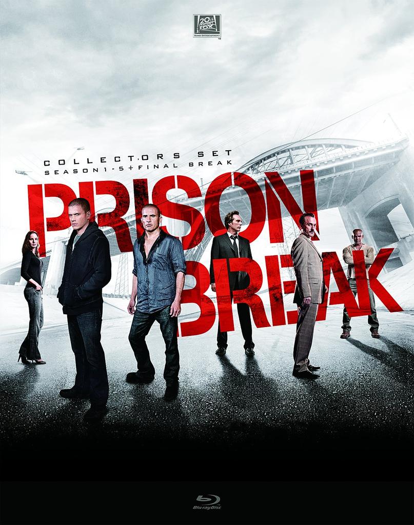 Prison Break Complete Box Break Season Blu-ray (Includes "Prison 5") [Blu-ray]