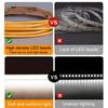 3MM Ultra-dünnes COB LED-Streifen 5V Bunt Dimmbar 3000K 4000K 6000K Hohe Dichte Flexibles Licht 400 LEDs für DIY Heimdeko Lampe