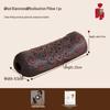 Red Bianstone Moxibustion Neck Pillow: Portable Cervical Spine Heat Therapy Device for Home Use