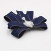 Crystal Bows Brooch For Dresses And Coats Fashionable Rhinestones Necktie Jewelry Accessory For Elegant Outfits