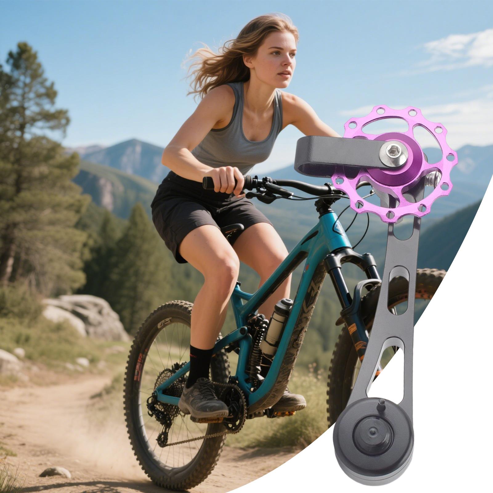 Натяжитель цепи для односкоростного велосипеда Регулировочный натяжитель цепи для односкоростного велосипеда Алюминиевый сплав Комплект для переоборудования для ежедневной езды China Mainland