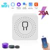 Tuya16A/20A Smart Switch WIFI Voice APP Timer Smart Wireless Switch Single Open Dual Control Mini Switch