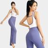 Women's Premium Cross-border Micro-flare Yoga Jumpsuit for Fitness and Sports Training
