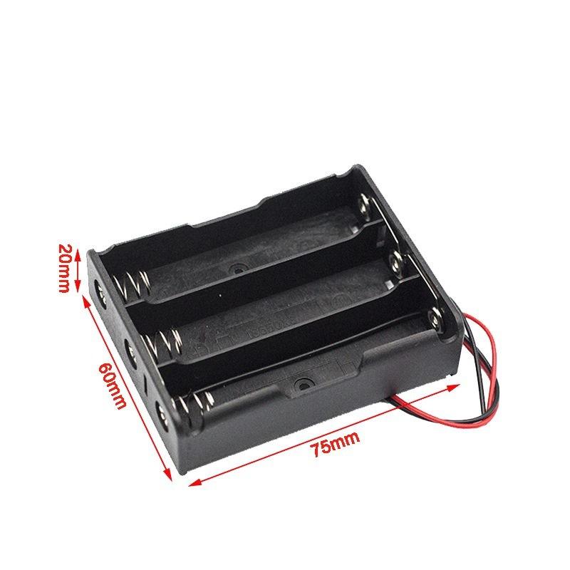 10pcs 18650 Battery Box Single Section Series Parallel Connection 3.7V Holder diy kit electronic Battery compartment