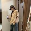 Summer New Sweet Style Pattern Short-sleeved Shirt Women's Loose and Thin Temperament Design Versatile Top