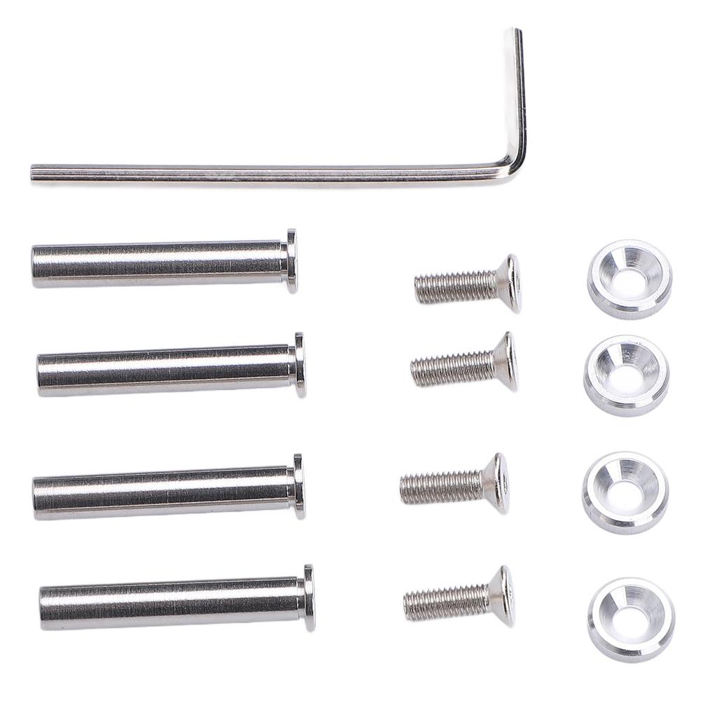 Computer Case Fan Screws Color Anodizing CPU Fan Screws Stainless Steel PC Cooling Fan Mount Screws Kit with Washers