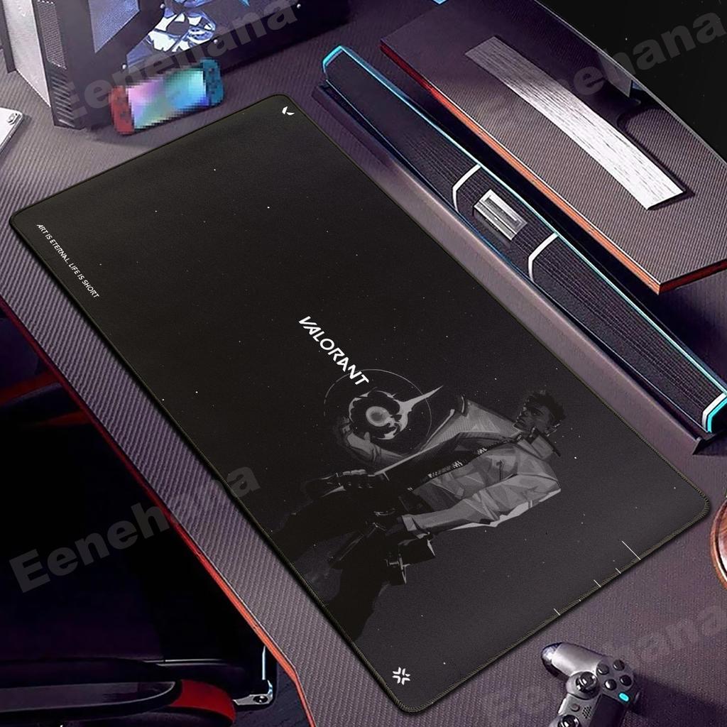 Valorant Mousepad PC Gamer Cabinet Pads Laptop Gamer Table Mousemat Anime Mat Gaming Mouse Pads Gamers Accessories 90*40CM