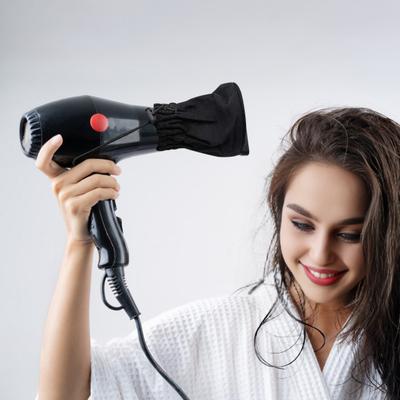 Yousheng Hair Dryer Diffuser Sock Heat-Resistant Universal Fit Simple Installation Foldable Travel Hair Dryer Sock Cover