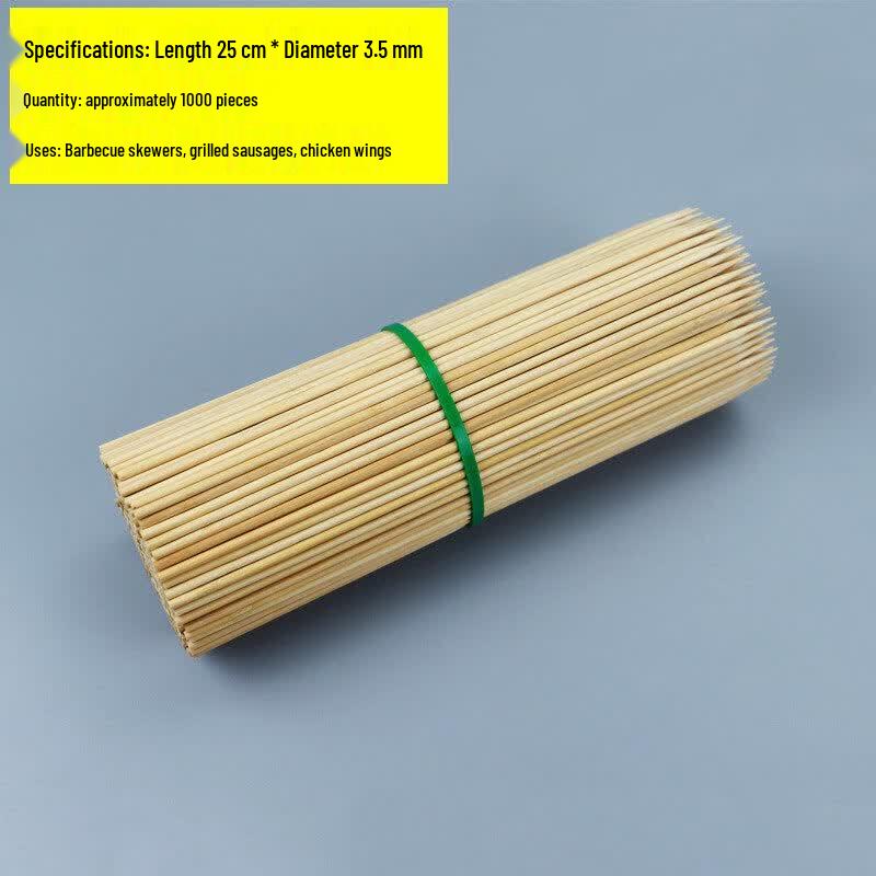 Disposable Bamboo Skewers for Grilling