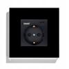 230V black socket insert USB AC charger RTX SH