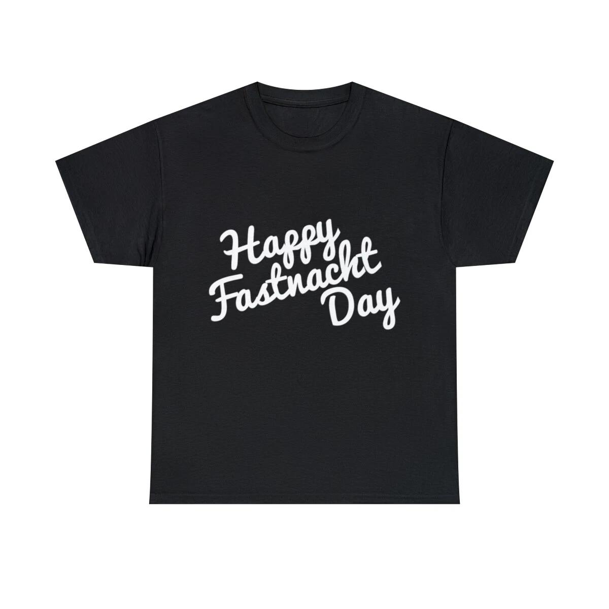 Happy Fastnacht Day Graphic Tee Shirt, S-5XL XL