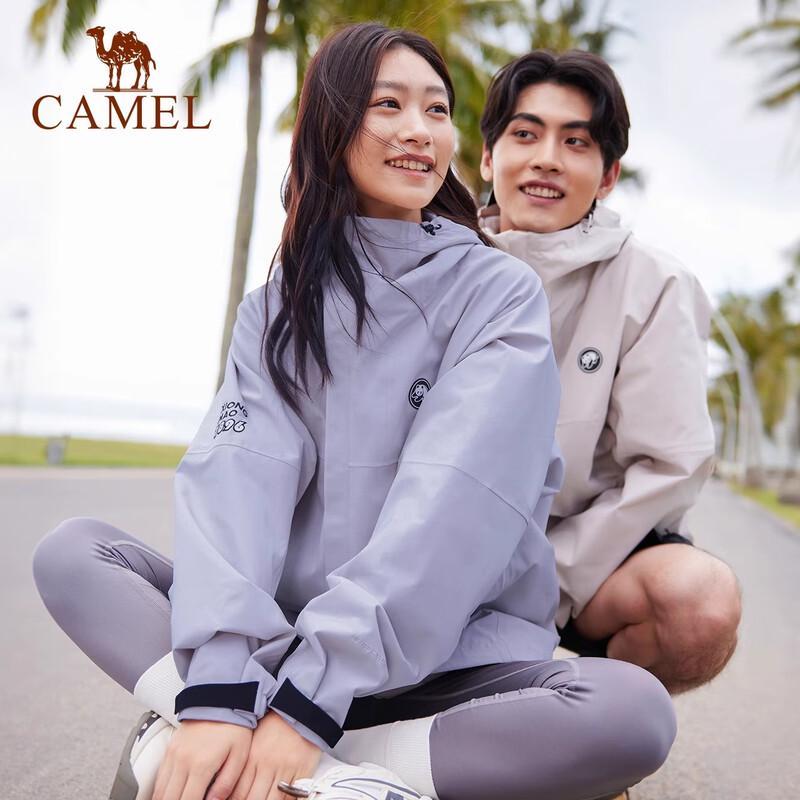 Camel Unisex Outdoor Waterproof Hardshell Jacket