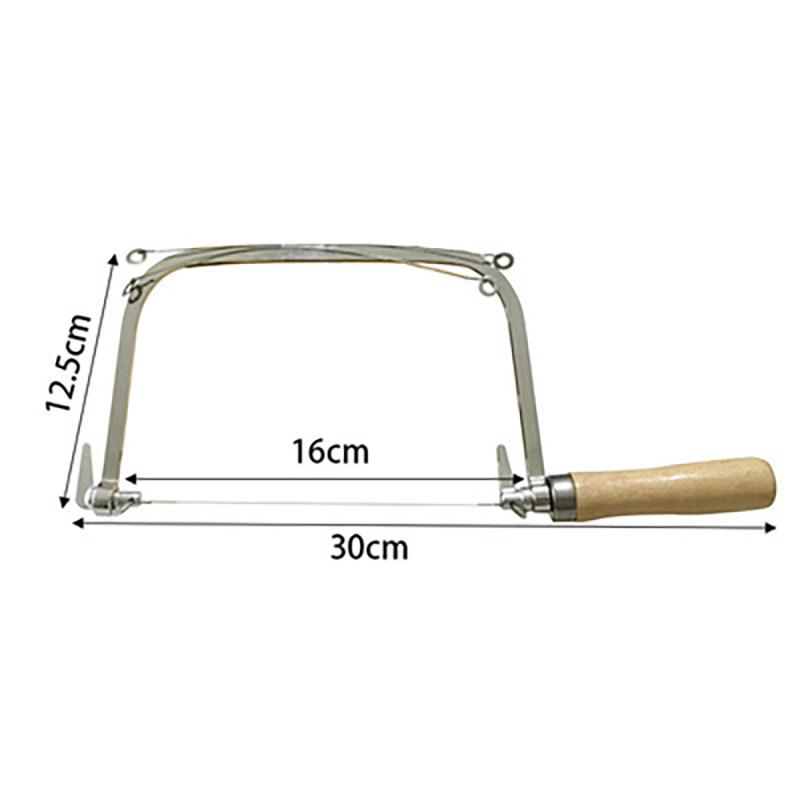 Soap Cutter String Saw Cutting Knife with Wooden Handle Soap Cutter Mold Cutting Making Tool for DIY Candles Trimming