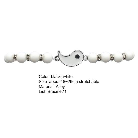 Paar-Armbänder, exquisite feine Verarbeitung, chinesischer Stil, Tai Chi, verstellbare Unisex-Armbänder