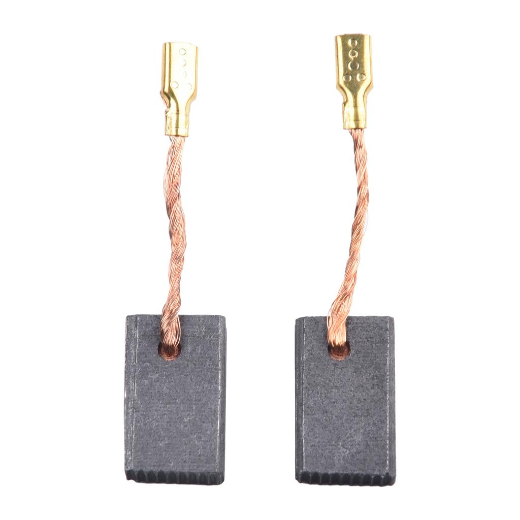 2 pz. SPAZZOLE DI CARBONIO PER SMERIGLIATRICE ANGOLARE Per BOSCH Per GWS 8-115 GWS 8 115 5X10X17mm Set Alta Qualità Accessori Caldi