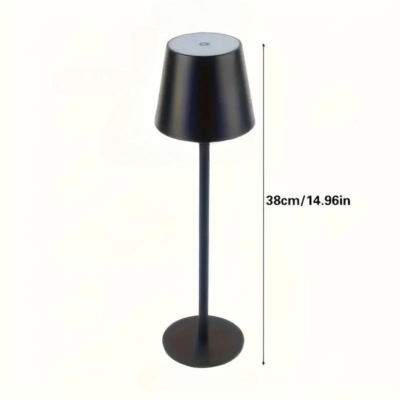 Table Lamps Touch Rechargeable Tall Legged Desk Lamp Three-level Color Temperature Minimalist Night Light Dining Bedroom Decor