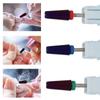 Nail Drill Bits Set Tungsten Steel Gel Polish Removal Dust Brush Nail Polishing Grinding Head Kit