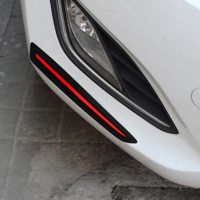 1 Paire Bandeaux Protecteurs Anti-Collision Anti-Rayures pour Pare-chocs de Voiture Avant et Arrière Protecteur Universel pour Pare-chocs de Voiture pour la Plupart des Véhicules