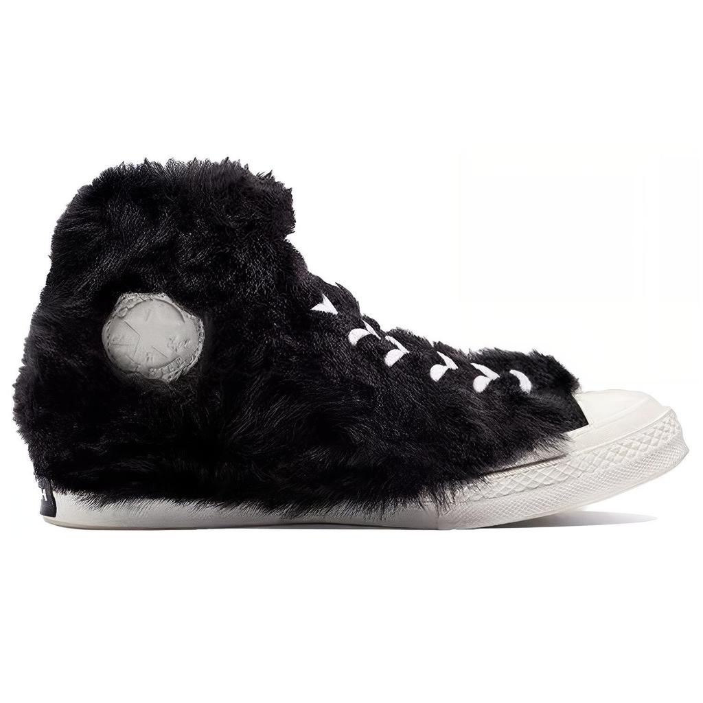 Converse AMBUSH x Chuck 70 High 'Fuzzy - Black Egret' Men's 170586C
