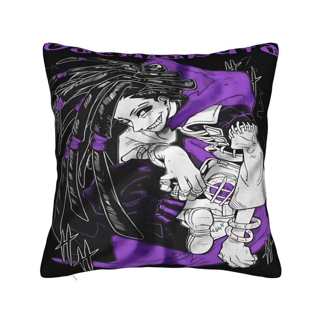 Gachiakuta Jabber Wonger Pillow Cover Soft Cushion Cover Retro Trendy Pillow Case For Chair Sofa Home Decor