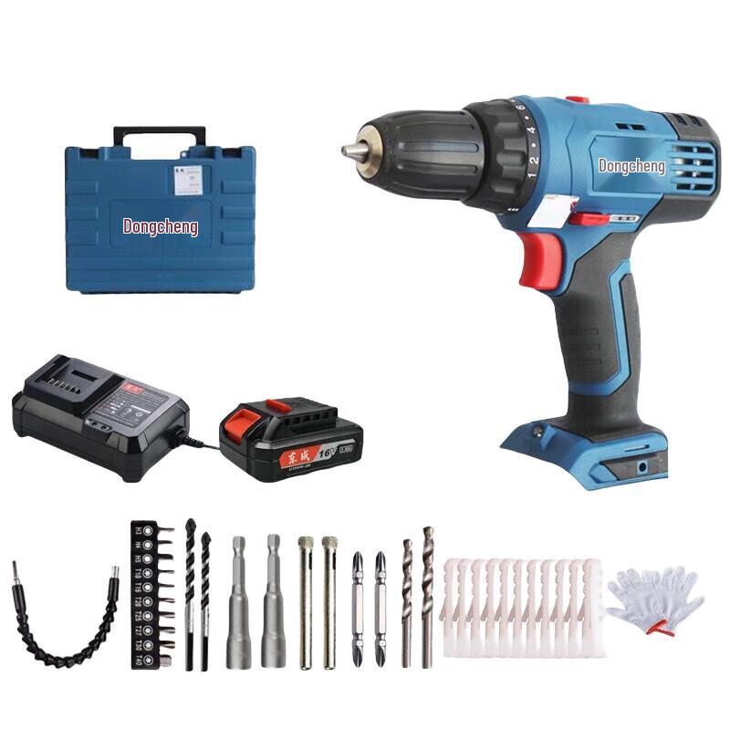 Dongcheng Cordless Electric Drill Screwdriver CN plug (adapter included)