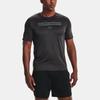 Under Armour Casual Training Sports Round Neck Breathable T-Shirt Men Tops Black 1365216-001