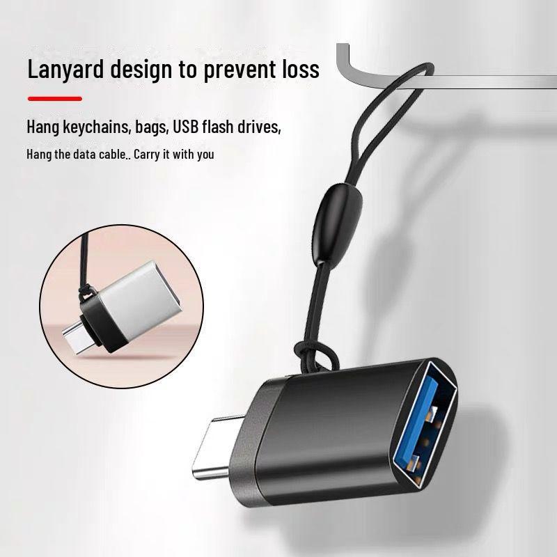 Type-C OTG Adapter USB 3.0 Converter for Android, Apple 15, Huawei, Xiaomi, Universal USB Flash Drive