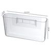 Transparent Wall Mount Organizer Plastic Wall Phone Holder Adhesive Storage Bin  Bedroom