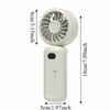 Silent Fan Folding Fan Silent Operation USB Rechargeable Fan Portable Handheld Fan  For Umbrella