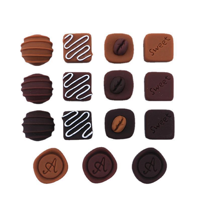 Handmade Musical Note Chocolate Candy Toy DIY Ornaments with Resin, Cream, and Glue Accessories