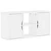 VidaXL TV Cabinet ODDA White 79x24x40.5 Cm Solid Pine Wood, TV Stand, TV Buffet, Multimedia Cabinet, TV Bench, Hi-fi Cabinet, 4103604