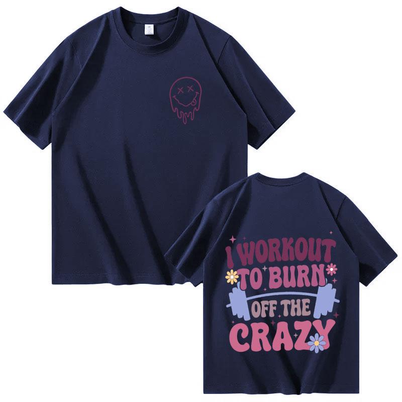 Funny Gym Graphic Print Tide T Shirt Men Women Clothing Oversized Casual Tshirt 100 Cotton Crewneck T Shirts Teenagers Hot Sale