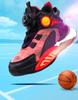 Boys' 2025 Autumn/Winter Non-Slip Leather Basketball & Running Shoes for Kids