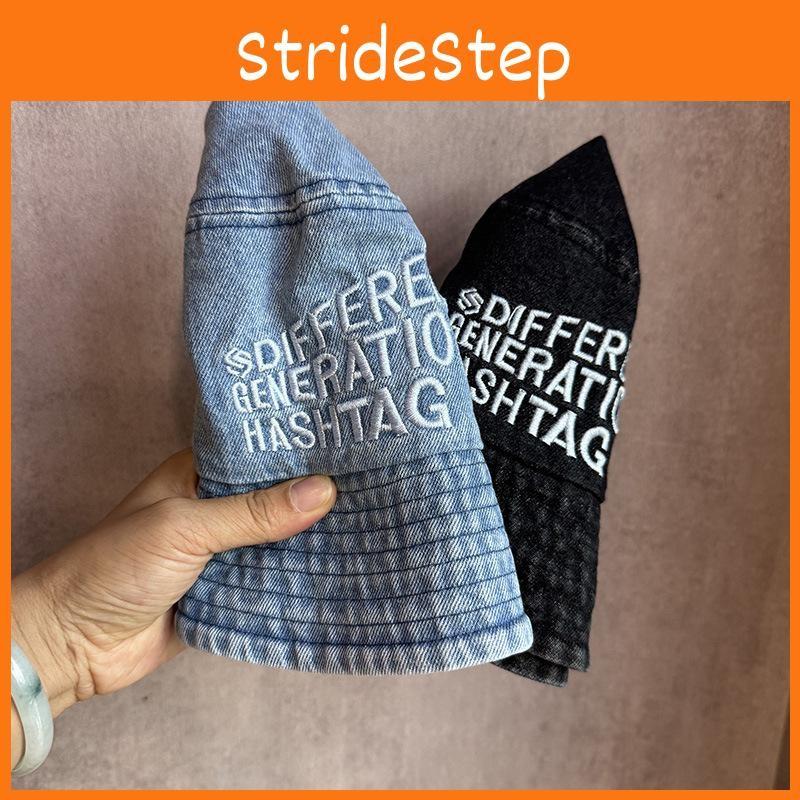 Letter Different Generation Hashtag Embroidered Fisherman Hat Activities Outdoor