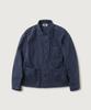 Mood Inside Woman Vtg Cotton Chore Jacket_Navy