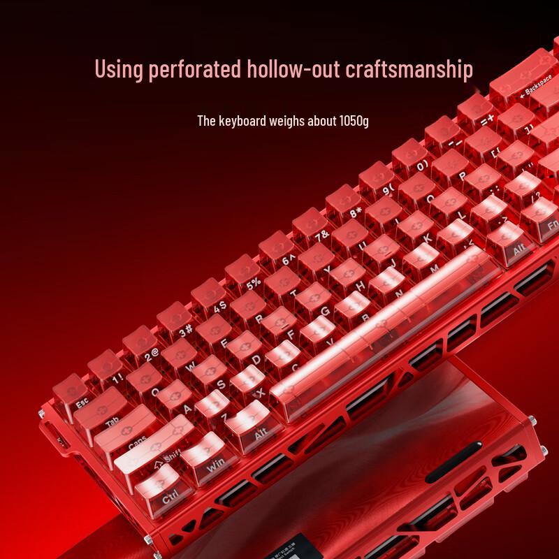 AJAZZ ALUX CNC Aluminum Magnetic Switch Gaming Keyboard