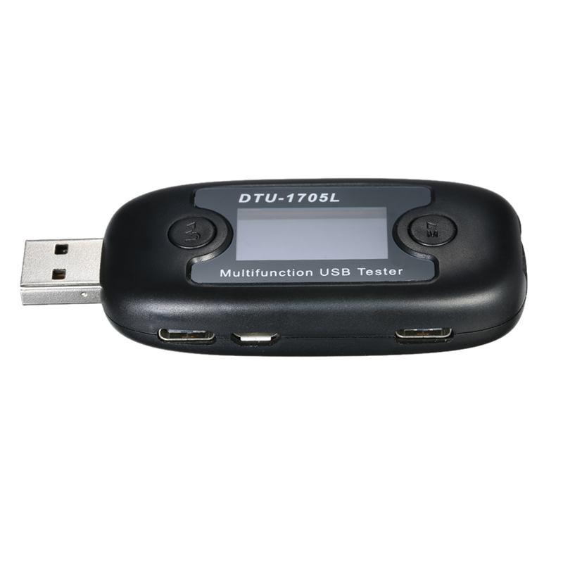 Buy Voltage Current Usb Tester Lcd Display Data Logging Power Meter