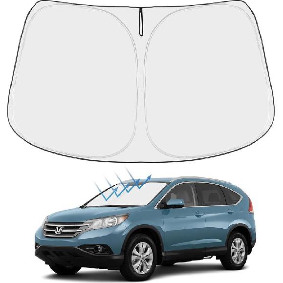 Proadsy 2025 Upgrade Front Windshield Sun Shade Foldable RAV4 Sunshade Protector Fit -2025 RAV-4 SUV Crossover, TRD Off-Road, LE XLE Premium Limited