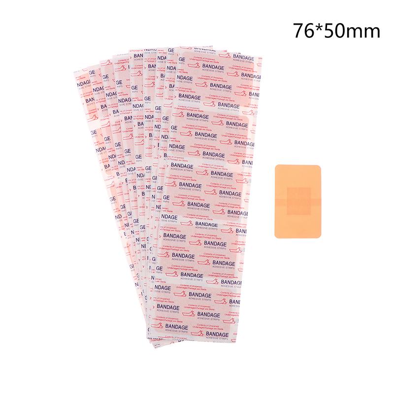50Pcs Finger Waterproof Bandage Breathable Wound Dressing Medical Tape Emergency Bandaids for First Aid