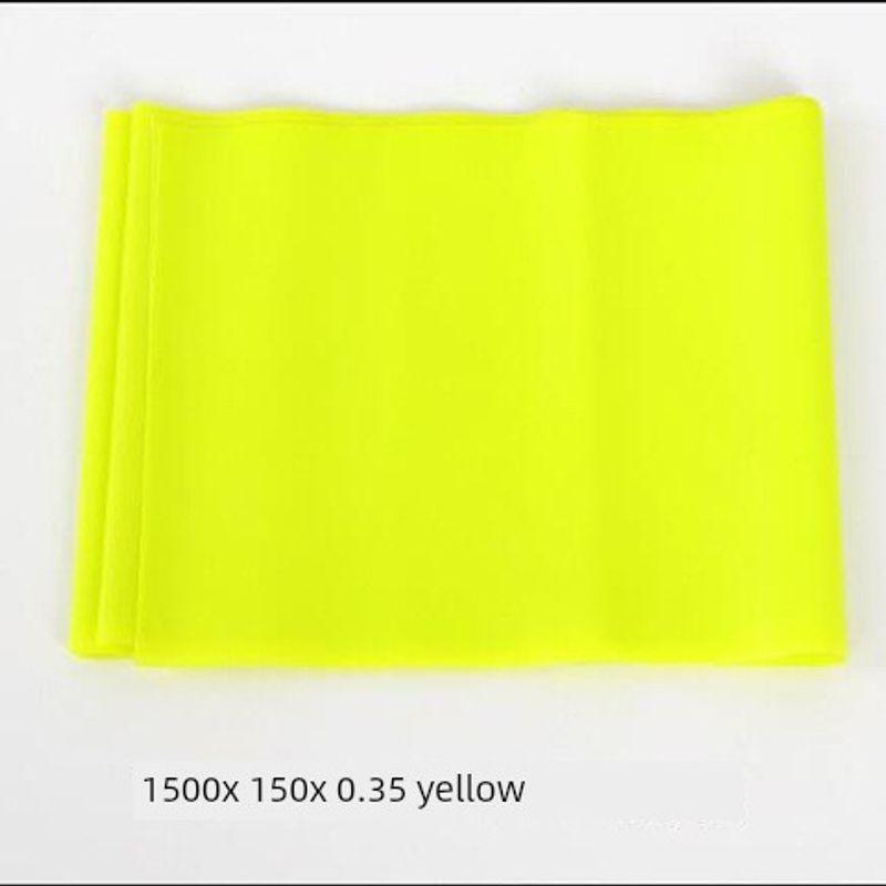 

Men s and Women s Yoga Resistance Tension Band Elastic Band Strength Training Stretch Strap Natural Latex Tension Film Yellow 1500*150*0.35mm