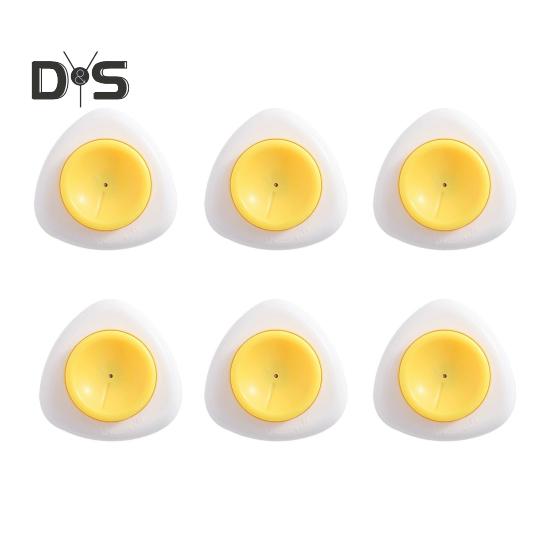 

6 шт. Инструмент для прокалывания яиц, магнитный прокол для яиц, дырокол для яиц, прокалыватель с предохранительным замком, легкое устройство для снятия яичной скорлупы 6pcs