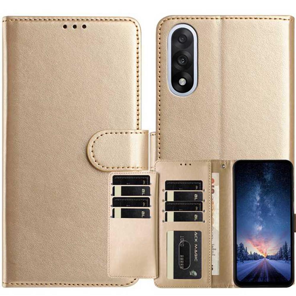 For OnePlus Nord 5 5G Wallet Phone Case Stand PU Leather Folio Flip Cover with 8 Card Slot